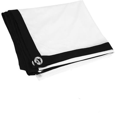 Projector Screen, Projector Screen Curtains 16:9 HD Support 2D 3D, 1080p HD and 4k for Home Office for Home Theater Movie for Conference Room (ciciglow8sbpwcqia1-02)