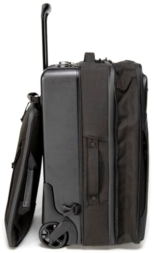 Taskin Aviator | Upright 2 Wheel Expandable Carry on Luggage | Carry On 22-Inch | Detachable Device Sleeve | Airline Approved Dimensions