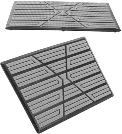 GRIRIW Fußmatten Autoteppichreparatur für Reparaturflicken Pp 2 Stück aus Auto und Pvc mit Rutschfestem Design und Breiter Kompatibilität zur Fußpedalabdeckung