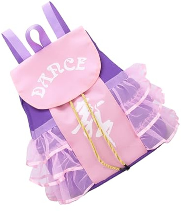 COLLBATH Ballett-Rucksack für Mädchen Schultasche mit Verstellbarem Schultergurt aus Robustem Vielseitig Einsetzbar für Schule Reisen und Einkaufen