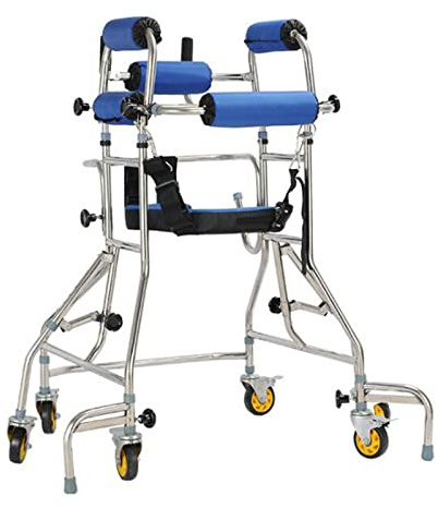 Déambulateur Cadre De Marche Avec Roulettes Pour Personnes Âgées Et Handicapées, Aide À La Station Debout, Cadre De Marche Assisté, B