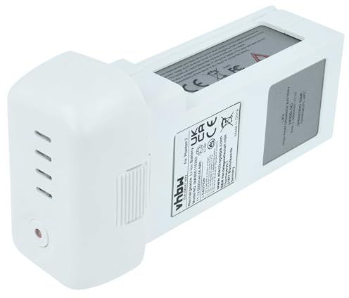 Vhbw batteri kompatibel med DJI Phantom 2 Vision, 2 Vision 2 drönare multicopter Quadrocopter (6 000 mAh, 11,1 V, Li-Polymer)