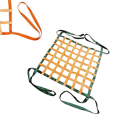 GUODDM Flaches Lasthebenetz Aus Nylon - Hebenetz Der Ladung, Paletten Frachtnetz, Elastisches Ladungsnetz, Anhängernetz, Be- Und Entladen Schwerer Gegenstände, Hebenetz Für Baudocks