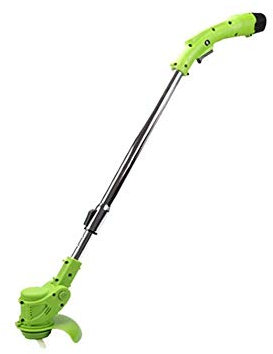 Cortacéspedes rotativos Cortacésped inalámbrico con batería de 3000 mAh Cortacésped eléctrico para el hogar Cortacésped Ligero telescópico, 14 cm C. GINOLEI