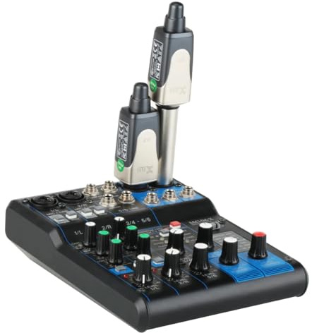 Xvive - U3D - Sistema inalámbrico de micrófono dual con U3