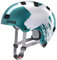 uvex Kid 3 - robuster Fahrradhelm für Kinder - individuelle Größenanpassung - waschbare Innenausstattung - Teal-Silver - 55-58 cm