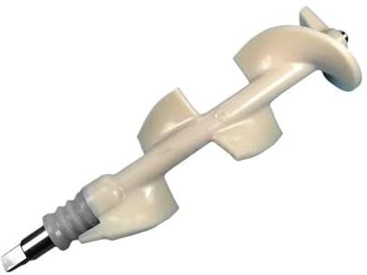 Ersatzteile for Eismaschinen, 1 Rührstab, Rührstange, Teil 33,5 cm, Ersatzanschluss, kompatibel mit Vevor-Softeismaschinen + ein Dichtungsrohr