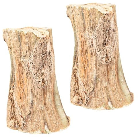 Bâtonnets à mâcher pour lapin, friandises à mâcher pour lapin | Friandises molaires de lapin de jouet à mâcher en bois,Bâtonnets à mâcher en papaye naturelle, 2 pièces, jouets de soins des dents de la