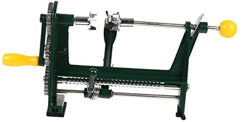 Hemobllo Pelador Multifuncional De Manual Con Fijación Para Patatas Manzanas y Diseño y Cortes Precisos
