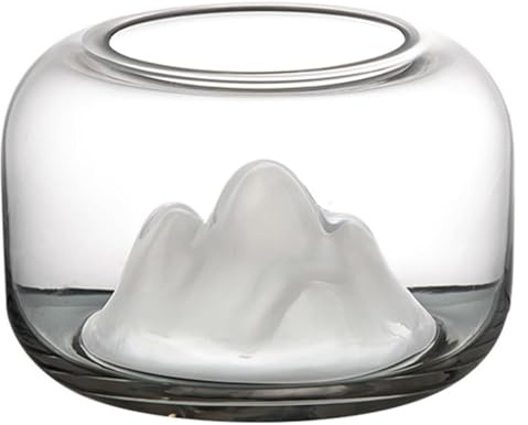 CSYQPDMBDL Kugelaquarium, Goldfischglas, Fischschale, verdicktes transparentes Glas, rund, kleines Aquarium, Wohnzimmer, Schreibtisch-Ornamente