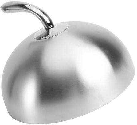 ULTECHNOVO Cubierta Protectora de Alimentos de Acero Inoxidable Tapa para Cocina Antisalpicaduras Cubierta para Bistec y Plancha Resistente y Humedad Uso Doméstico y Profesional