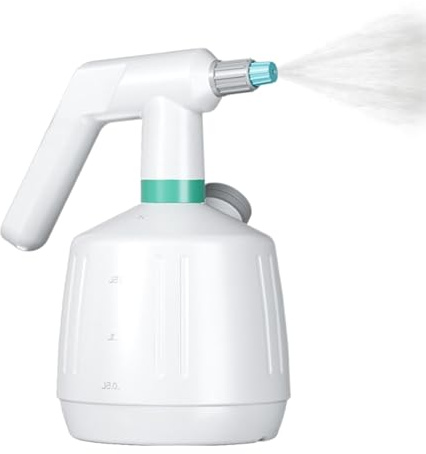 Fuuxtci Pulverizador Automático, Automática, Mochila De Agua Eléctrica 2L para Jardinería Interior Fertilización De Césped Y Limpieza