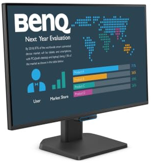 Benq Monitor Bl2490c LcD-Display 60,5cm (23,8) - FulL-Hd, Ips, 5ms, Displayport, Hdmi, UsB-C, Klinke [energieklasse D] (9h.lp5lb.qbe)