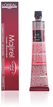 L'Oréal Professionnel Majirel 6,53 dunkelblond mahagoni gold, aromatisch, 50 ml