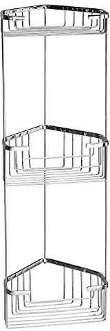 Gedy - TAGÈRE ANGLE FIL DOUCHE H61.5CM CHROMÉ - Gedy - G-24841300900