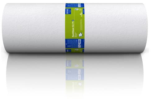 Erfurt Rauhfaser 52/75 grob weiß Großrolle 125m x 0,70m