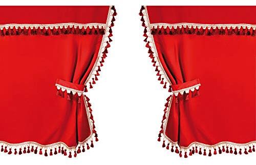 LAMPA 98624 Gardinen Rot