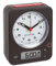 TFA Dostmann Combo Funkwecker, 60.1511.01.05, Analoge Uhrzeit und digitaler Wecker, Funkuhr, einfache Bedienung, leise, rundumlaufende Beleuchtung, für das Schlafzimmer, batteriebetrieben, schwarz