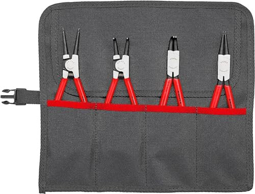 KNIPEX 00 19 56 Assortimento di pinze per anelli di sicurezza 4 pezzi