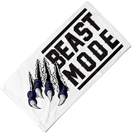 Babloo 35x70 Telo Fitness - Asciugamano Telo da Palestra, Padel, Yoga, Sport e Tempo Libero in Microfibra Ultraleggero Beast