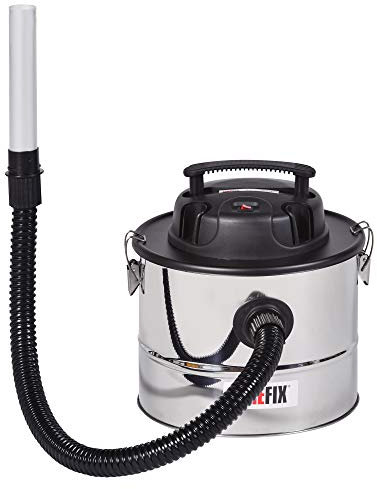 FIREFIX 963 Aspirador de Cenizas 15 l, Negro y Plateado