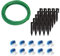 ECENCE Kit riparazione filo robot tagliaerba 10m Cavo robot tagliaerba filo + 10x Connettori cavi + 25x Picchetti per Robot Tagliaerba