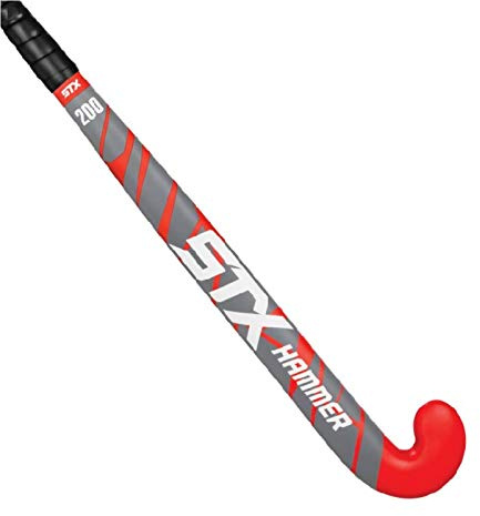 STX Marteau Bâton de Hockey Unisexe, Rouge/Noir, 34.5 inches