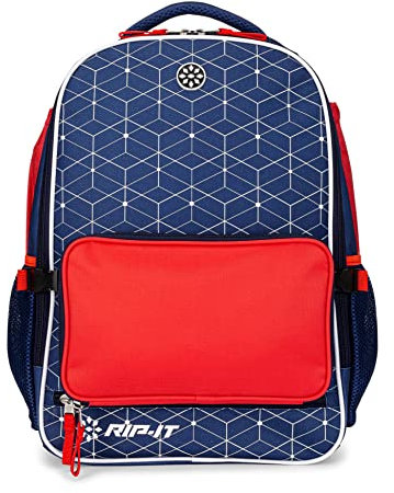 RIP-IT Unisex-Kinder Gameday Reisezubehör: Schuhtasche, Navy/Rot/Weiß, Large