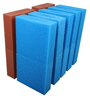 Wacredo Ersatzschwamm Set für Oase Biotec 30 Teichfilter Komplettset | vollständiges Ersatzschwamm-Set für Filter Oase Biotec 30 Komplettset, Filterschwamm Teichpflege Ersatzschwämme