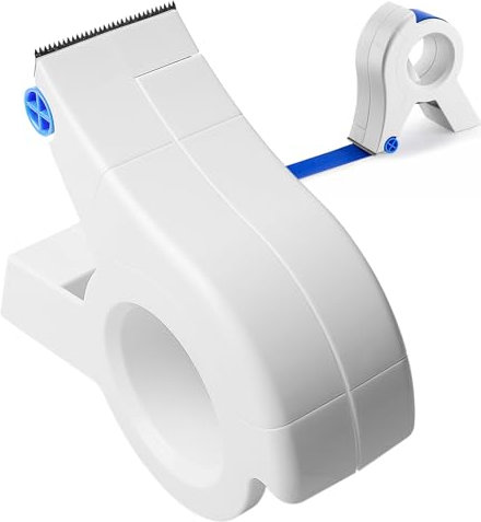 Masking Master Abroller, Tape Trim, Maschera per mani, strumento di copertura preassemblato, taglierina per strisce decorative, pavimenti, finestre e telai delle porte