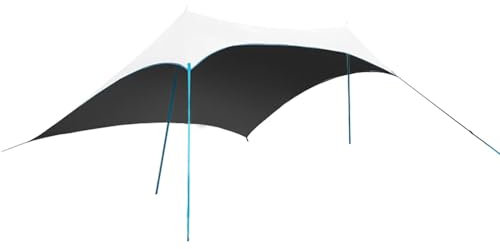 Strandzelt – Camping-Überdachung | windabweisender, tragbarer Sonnenschutz | wasserdichtes Strandzelt | einfacher Aufbau | leichtes -Sonnenzelt | Familiengröße, faltbarer Camping-Schatten, ideal
