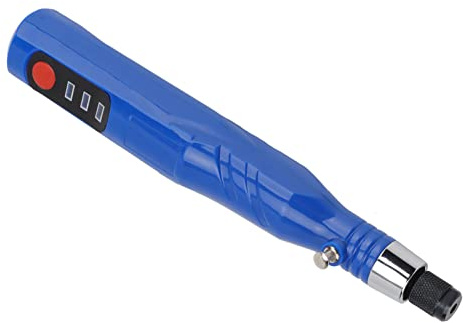 Cryfokt Bolígrafo de Grabado Eléctrico Ligero de 3 Velocidades para Grabados en Metal, Plástico, Vidrio, Madera para Manualidades Caseras Material ABS