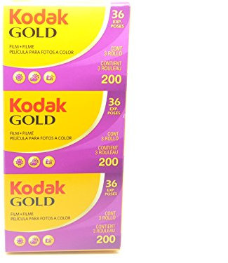 Kodak Kodacolor GOLD 200 GB 135-36 CN 3 P Film