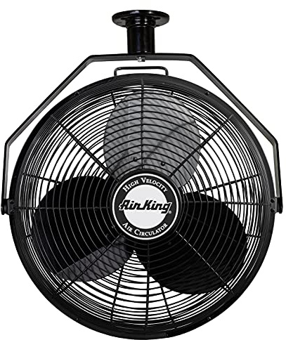 Air King 9718 18 3190 CFM 3 velocidades de grado Industrial ventilador de techo para pantalla plana,
