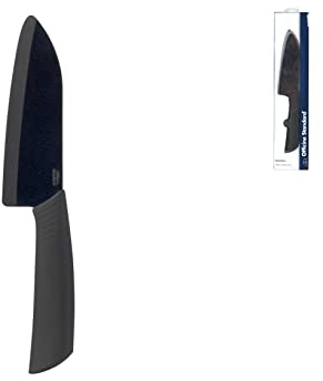 Officine Standard Vd600396 Santoku Coltello con Lama in Ceramica, Lunghezza 14 Cm