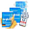 ICEHOF Almohadillas de refrigeración (3 unidades) – Gel suave moderno, larga duración de enfriamiento – paquete de refrigeración de gel – compresas de refrigeración – Compresa de frío – bolsas de