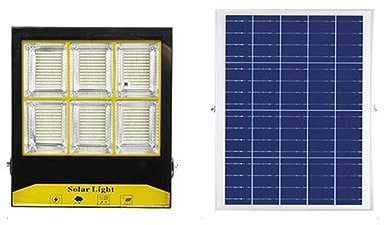 Proyector LED Lámpara LED Superbrillante For Exteriores, Lámpara Solar For Patio, Cinturón Impermeable De Aluminio, Iluminación Con Control Remoto, Un Arrastre, Dos Focos Iluminación de paisaje RGB(Al