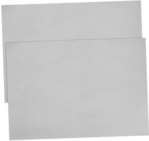 Vaguelly 2fogli Pellicola Protettiva Per Laptop Adesivo Antigraffio in Film Flessibile Argento Satinato Rivestimento Per Notebook e Smartphone Facile Da Tagliare e Rimuovere Protezione Cont