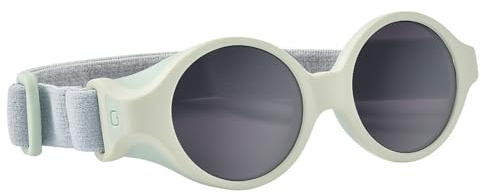 Béaba, Gafas de Sol para Bebé 0-9 Meses, Protección 100% UV - CAT 4, Protección Lateral, Confort Óptimo, Banda Elástica Ajustable, Colección Glee, Menta