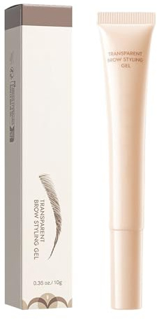 Gel de cejas transparente, gel transparente para cejas, no pegajoso, de larga duración, para uso diario de belleza