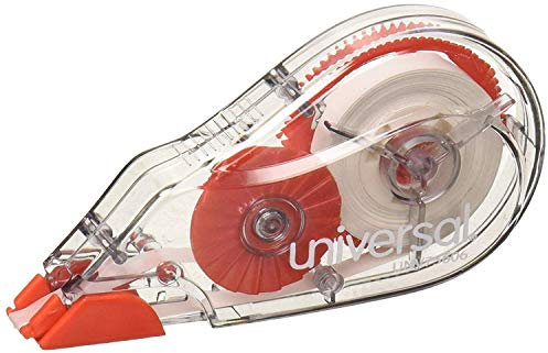 UNV75606 Korrekturband mit Zwei-Wege-Spender, nicht nachfüllbar, 1/5 x 315, 6/Box, VAR