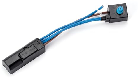 Potenziometro alogeno LD-611 Dimmer 230V max 150W incl. manopola pulsante Hopestar LED Dimmer da incasso 3-24W