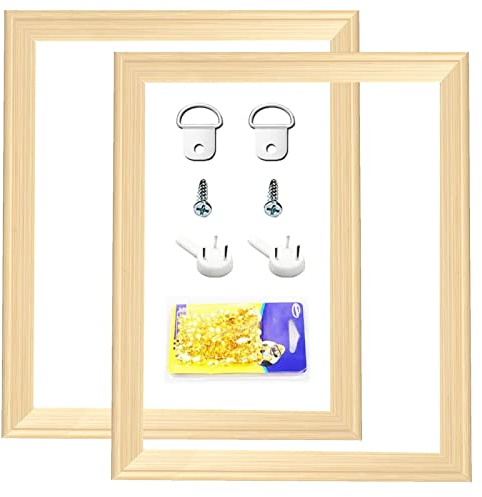 Cyauatt Leinwand-Holzkeilrahmen, 40,6 x 50,8 cm, 2er-Set, 40,6 x 50,8 cm (16 x 50,8 cm)