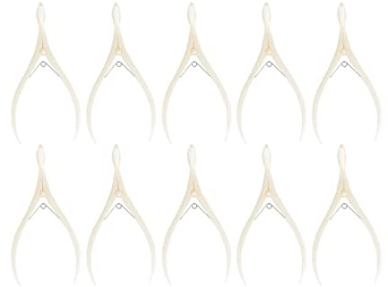 LIXBD 10pcs Vienna Nasale Speculum Speculum monouso Nasale Speculum Specchio Sterile Rhinoscope