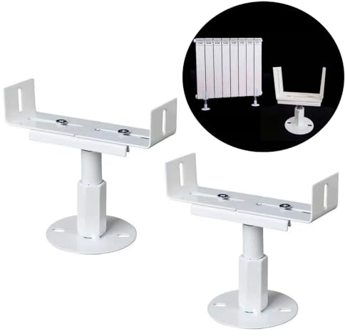 Pieds De Radiateur Traditionnels Pour Radiateur Hauteur Réglable Base En Acier Support De Sol Supports De Radiateur À Colonnes Pour Raditeurs Colonnes