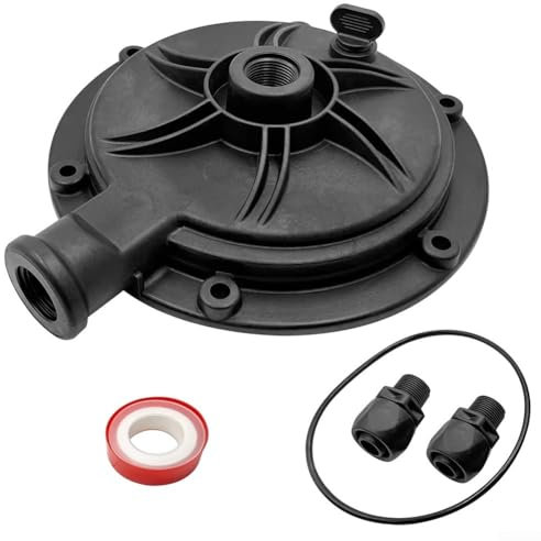 Boosterpumpe Volute, Poolzubehör Shell R0536300 Ersatzvolute für PB4-60 mit Ablauf-O-Ring, kompatibles Poolausrüstungsteil