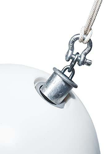 Taylor Made T3C Mooring Buoy Collar - 2-1/2 Tube Diameter – Protects Mooring Buoy from Anchor Chain Damage and Extends Life - Easy Installation - Wide Collar Fits Standard Shackles - 2020108692