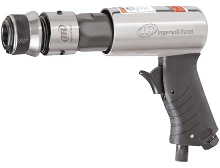 Ingersoll Rand 114GQC Quick Change Air Hammer 3-Piece Chisel Set, 3500 BPM, 2-5/8 Stroke, .401 Shank
