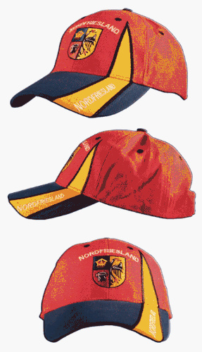 Flaggenfritze Cap/Kappe Deutschland Nordfriesland, Fan