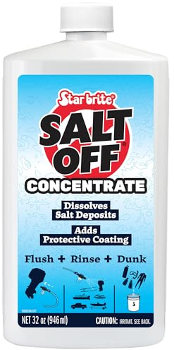 STAR BRITE Salt Off Concentrate - Ultimate Salt Remover Wash & Marine Engine Flush for Boats, Vehicles, Trailers, and More - 32 OZ (093932)